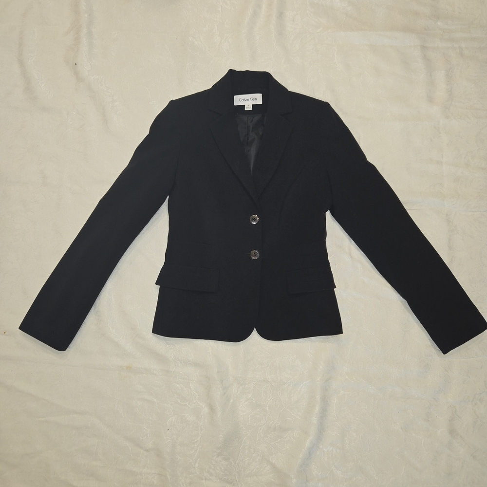 Calvin Klein Women's Classic Black Suit Jacket